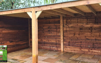 Wooden Gazebo / Outdoor Entertainment Area