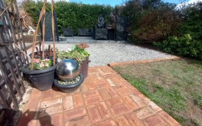 Decorative Stone Seating Area