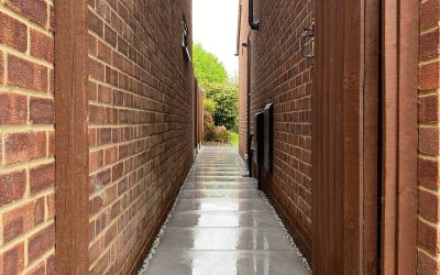 Side Passage & Patio Installation in Chelmsford