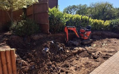 Battling the hot sun – A recent summer project…